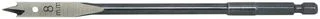 מקדח שטוח לעץ - CK TOOLS - 8MM X 160MM - E6.3 - HSS FLAT
