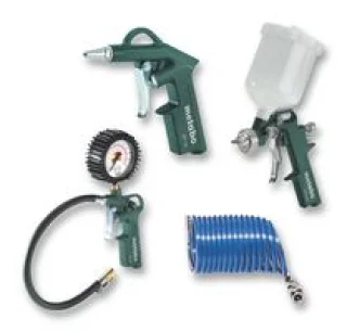 סט אביזרים בסיסי לקומפרסור - METABO LPZ 4 SET
