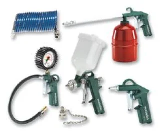 סט אביזרים מושלם לקומפרסור - METABO LPZ 7 SET