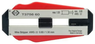 מסיר בידוד מקצועי לכבלים - CK TOOLS T3756 60 - 0.6MM / 22AWG