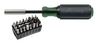 ידית מברג עם סט 32 ביטים - MULTICOMP PRO MP700128