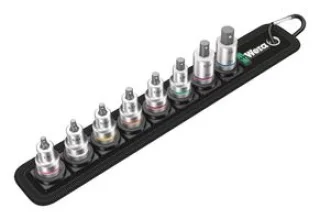 סט ביטים אלן למפתח ''3/8 - WERA ZYKLOP BELT B IMPERIAL 1