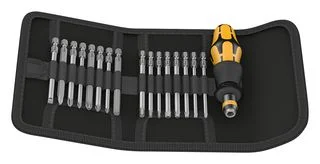 ידית מברג עם סט 16 ביטים - WERA KRAFTFORM KOMPAKT 60 ESD