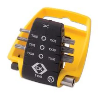 סט ביטים מקצועי למברגה - 6 יחידות - CK TOOLS T4501