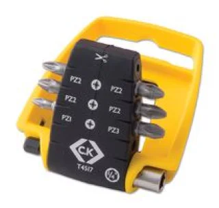 סט ביטים מקצועי למברגה - 6 יחידות - CK TOOLS T4517
