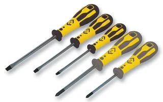 סט מברגים (פוזידרייב+שטוח) - 5 יחידות - CK TOOLS T49153