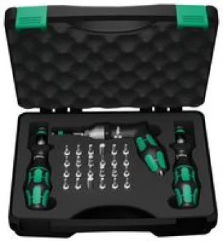 סט מברגי מומנט מתכווננים - WERA 7440/41/42 - 0.3NM ~ 6.0NM