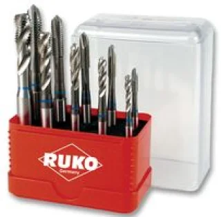 סט 10 מברזי מכונה - RUKO A245055E - MACHINE TAP