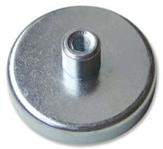 מגנט - FERRITE SHALLOW POT T/H - M3 - 6MM X 20MM