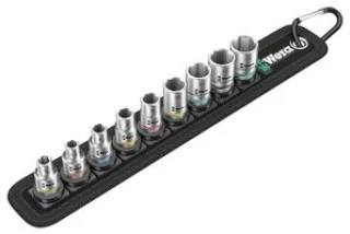 סט ביטים בוקסה למפתח ''1/4 - WERA ZYKLOP BELT 4
