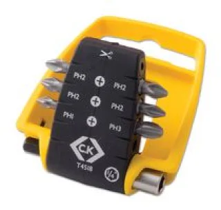 סט ביטים מקצועי למברגה - 6 יחידות - CK TOOLS T4518