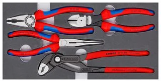 סט 4 יחידות שפיץ פלייר מבודד מקצועי - KNIPEX 00 20 01