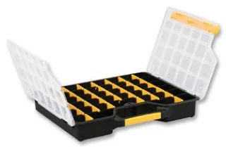 קופסת אחסון לרכיבים עם מחיצות נשלפות 465X373X72MM