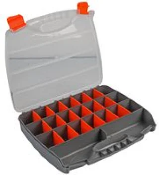 קופסת אחסון לרכיבים עם מחיצות נשלפות - 380X310X60MM