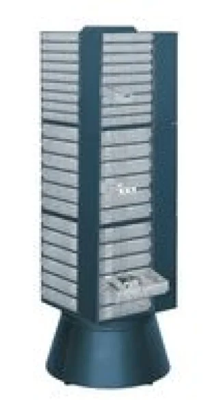מעמד מסתובב לארוניות פלדה לאחסון רכיבים - 1600MM