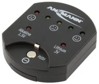 בודק סוללות אוניברסלי לסוללות כפתור - ANSMANN COIL TESTER