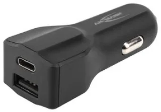 מטען - ANSMANN USB CAR CHARGER 240C - 20W