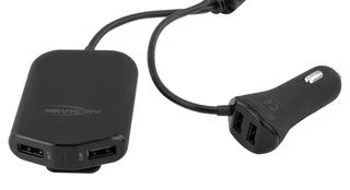מטען - ANSMANN USB CAR CHARGER 496 - 9.6A