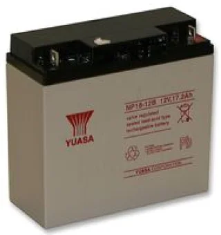 מצבר עופרת נטען - YUASA NP18-12 - 12V 18AH