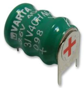 סוללה נטענת NIMH למעגל מודפס - 3.6V 40MAH
