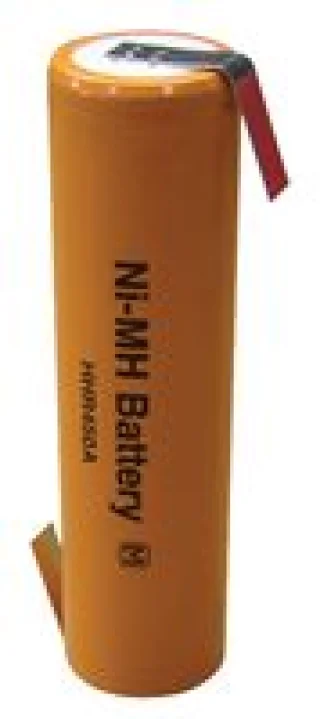 סוללה נטענת עם תגיות הלחמה - 7/5A - 1.2V 4500MAH