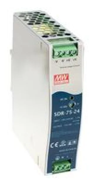 ספק כוח AC/DC לפס דין - 75W - 85V~264V ⇒ 12V / 6.3A