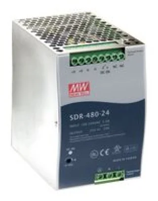 ספק כוח AC/DC לפס דין - 480W - 85V~264V ⇒ 24V / 20A
