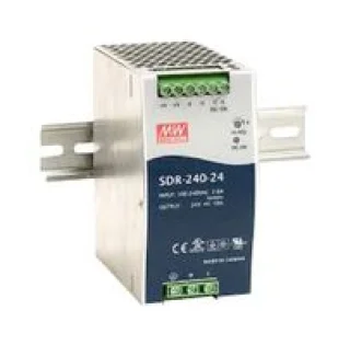 ספק כוח AC/DC לפס דין - 240W - 85V~264V ⇒ 24V / 10A