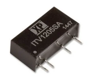 ממיר מתח - 1W , 21.6VDC ~ 26.4VDC ⇒ 15VDC , 67MA