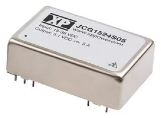 ממיר מתח - 15W , 18VDC ~ 36VDC ⇒ ±15VDC , 500MA