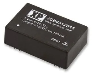 ממיר מתח - 3W , 18VDC ~ 36VDC ⇒ ±15VDC , 100MA