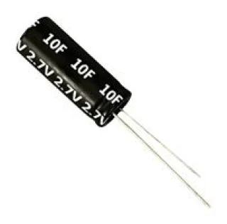 קבל על 10F 2.7V ±20% רדיאלי