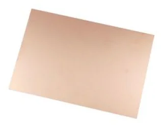 לוח נחושת דו צדדי - 220X100MM
