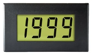 מד תצוגה (פנל מטר) דיגיטלי - 3.5 ספרות - 19MM - AC VOLTAGE