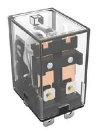 ממסר אלקטרוני לתושבת לפס דין - 24VDC 2C/O 10A