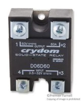 ממסר SPST-NO , 0VDC ~ 60VDC , 60A - SSR