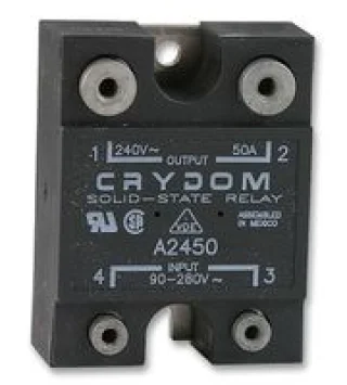 ממסר SPST-NO , 24VAC ~ 280VAC , 50A - SSR
