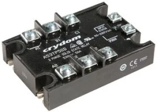 ממסר SPST-NO , 48Vrms ~ 530Vrms , 50A - SSR