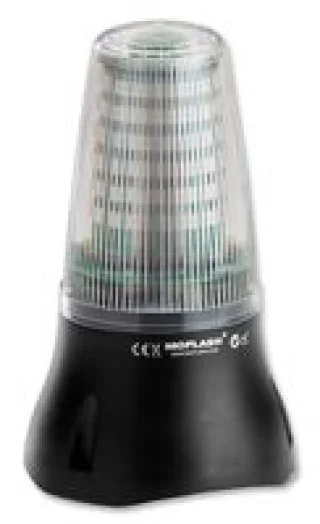 מנורת התראה TRI-COLOR עם זמזם - LED , 24VAC , D/F , 90DB