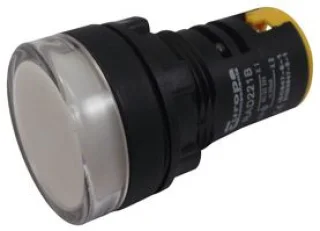 נורת לד 29 מ''מ לפנל - עדשה לבנה - 230V