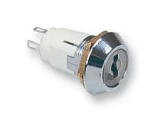 מפסק מנעול ומפתח - SRL-5-D-D-2 - SPDT - 2POS - ON/ON - 2K/P