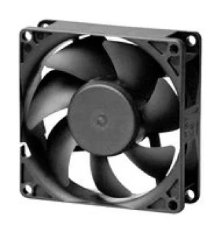 מאוורר - 12VDC , 80MMx80MMx25MM