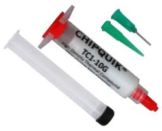 Heat Sink Compound, Thermally conductive, High Density, Syringe, 10 g