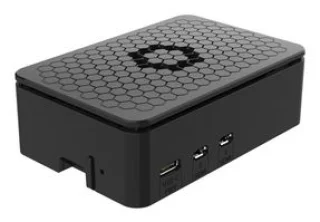 מארז ל-Raspberry Pi 5 - ABS - שחור