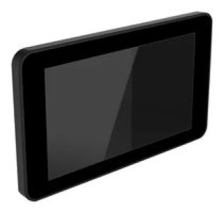 מסך מגע מזווד - RASPBERRY PI 4 TOUCH POWER CASE - BLACK