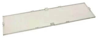 כיסוי שקוף לקופסת זיווד - DIN RAIL - D9MG - 42X155.4X2.5MM