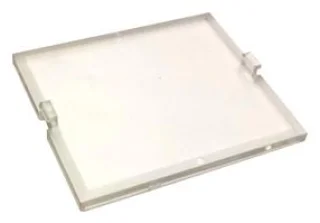כיסוי שקוף לקופסת זיווד - DIN RAIL - D3MG - 42X49X2.5MM