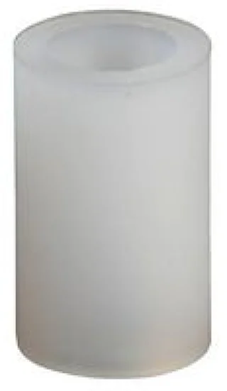 ספייסר עגול מפלסטיק - קוטר חיצוני 6.3MM - אורך 10.0MM