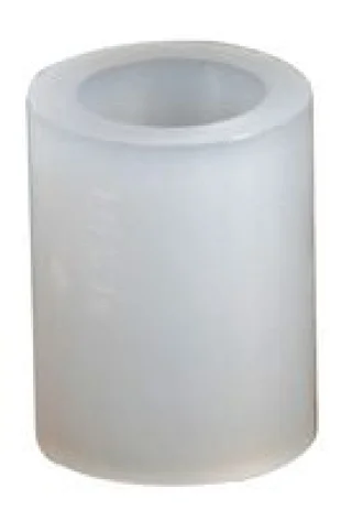 ספייסר עגול מפלסטיק - קוטר חיצוני 6.3MM - אורך 8.0MM