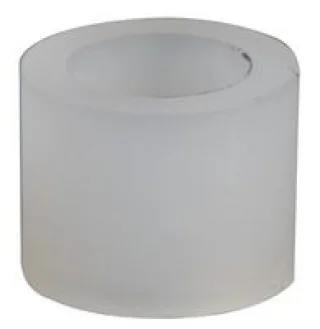 ספייסר עגול מפלסטיק - קוטר חיצוני 6.3MM - אורך 5.0MM